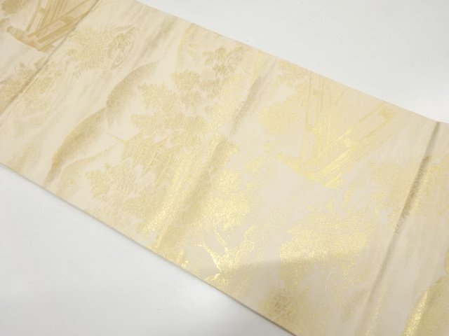 JAPANESE KIMONO / GOBō NO Tō PATTERN WOVEN FUKURO OBI